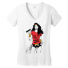 wonder woman Women's V-Neck T-Shirt