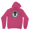 white and black Unisex Hoodie