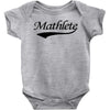 mathlete t shirt funny math humor geek nerd school athlete tee s m l x Baby Onesie