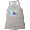 drama bomb Racerback Tank