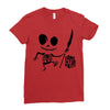 come in for a bit Ladies Fitted T-Shirt