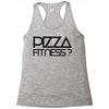 pizza fitness Racerback Tank