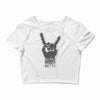 death to all but metal Crop Top