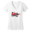 bench pressed Women's V-Neck T-Shirt