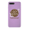 i got worms t shirt iPhone 7 Plus Case