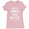 all about that bass Ladies Fitted T-Shirt