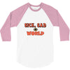 sick sad world 3/4 Sleeve Shirt