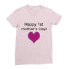 happy mother's day Ladies Fitted T-Shirt