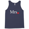 Mrs with heart dot (Mr and Mrs set) Tank Top