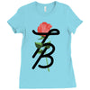 Tessa Brooks Rose Ladies Fitted T-Shirt