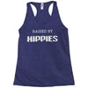 raised by hippies (2) Racerback Tank