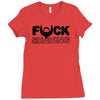 fuck shaving Ladies Fitted T-Shirt