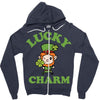 lucky charm 2 Zipper Hoodie