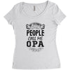 My Favorite People Call Me Opa Women's Triblend Scoop T-shirt