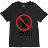 no cell phones V-Neck Tee