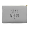 Juanpa Zurita Stay Weird Accessory Pouches