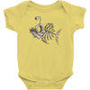 animal fishing tee graphic Baby Onesie