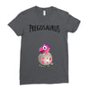 Pregosaurus Girl Ladies Fitted T-Shirt