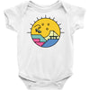 Sun Skate Baby Onesie