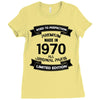 Premium Vintage 1970 Ladies Fitted T-Shirt