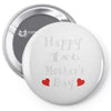 happy 1st mothers day babygrow Pin-back button