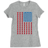 usa beer pong champ Ladies Fitted T-Shirt