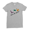 ducks fly together Ladies Fitted T-Shirt