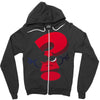 anime funny Zipper Hoodie