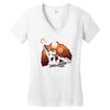 back from the pit Women's V-Neck T-Shirt