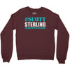 scott sterling the man the myth the legend Crewneck Sweatshirt