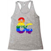 dungeons and dragons lgbtq Racerback Tank