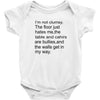 i'm not clumsy Baby Bodysuit