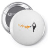 casually butterfly everything Pin-back button