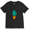 cat tus V-Neck Tee