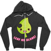 leaf me alone Zipper Hoodie