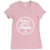 quit playing with your dinghy Ladies Fitted T-Shirt