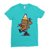 cool characters Ladies Fitted T-Shirt