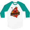 the sausage king of chicago 3/4 Sleeve Shirt