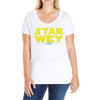 Star Wey Lightsaber Ladies Curvy T-Shirt