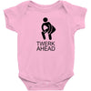 product square Baby Bodysuit