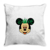 mickey dope ganja Throw Pillow