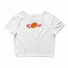 lego my eggo Crop Top