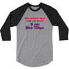 beer t shirt who said beer won't make you smart it made bud wiser funn 3/4 Sleeve Shirt