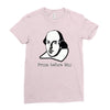 prose before hos Ladies Fitted T-Shirt