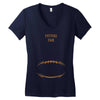 future football fan Women's V-Neck T-Shirt