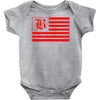 b red Baby Onesie