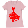 joystick game Ladies Fitted T-Shirt