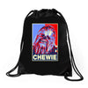 chewbacca poster, ideal gift or birthday present Drawstring Bags