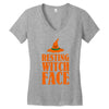 resting witch face Women's V-Neck T-Shirt