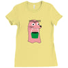 gerald funny Ladies Fitted T-Shirt